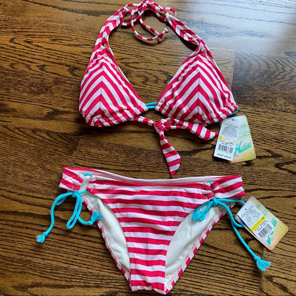 NWT Hobie 2-Piece Nautical by Nature Swim SET M - Picture 2 of 8